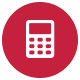 red calc icon